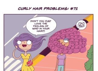 Curly Hair Problems: Illustrations of Life With Curly Hair