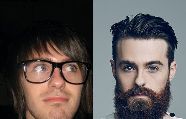 Men Around The World Show How They Look With and Without a Beard