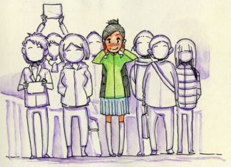 Artist in Long-Distance Relationship Illustrates First Time Meeting His Girlfriend in Real Life