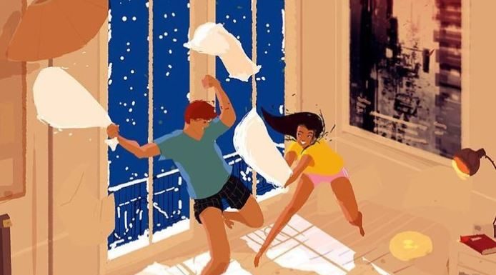 Beautiful Illustrations This Husband Creates Will Make You Appreciate Little Things in Life