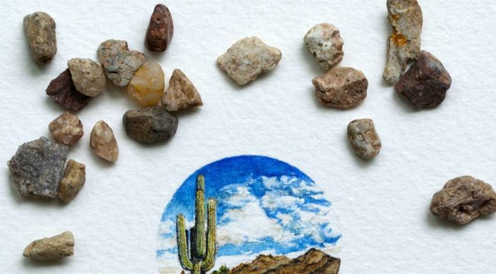 Astoundingly Tiny, Detailed Watercolor Paintings