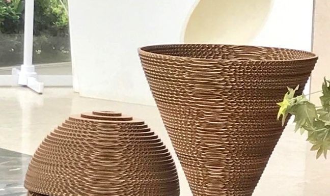 This Design Company Makes Stunning Décor Products By Using Recycled Cardboard