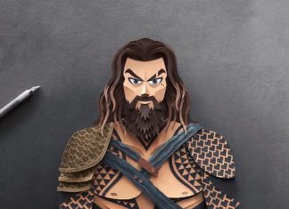 This Filipino Illustrator Made Paper Cutouts of “Game of Thrones” Characters