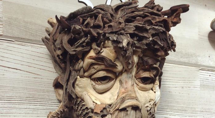 This Artist Assembles Sculptures From Driftwood