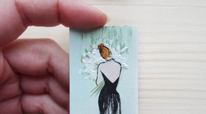 This Artist Creates Miniature Versions Of Famous Paintings