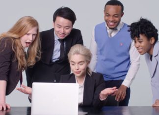 Emilia Clarke Did a Stock Shooting Parody You Need to See