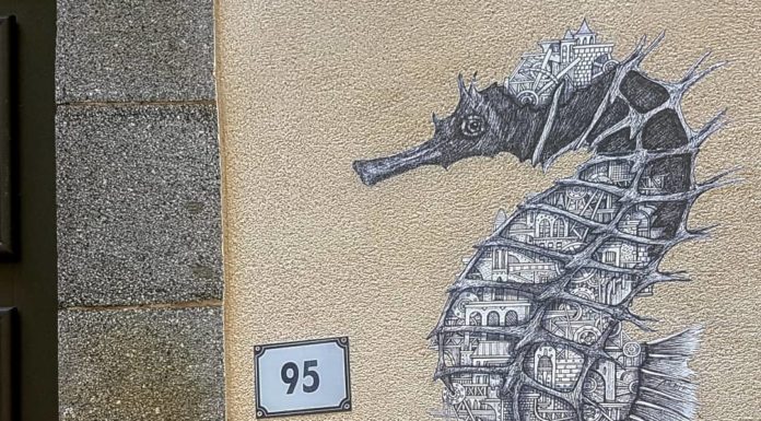 See the Beautiful Street Art Mechanical Animals of Ardif