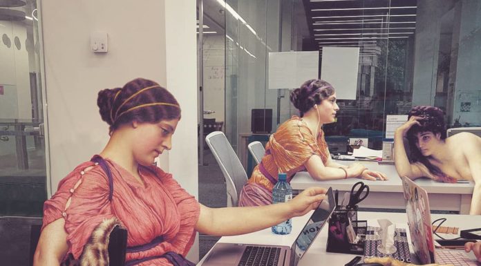 Office Boredom Turns into Artworks in These Collages