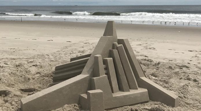 The Geometric Sand Castles of Calvin Seibert