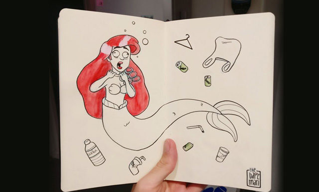 Disney Universe Meets Ecological Disasters