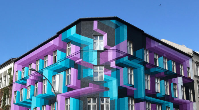 See the Striking Layered 3D Murals of Mr. June