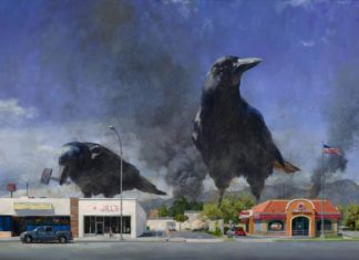 Surreal Illustrations of Suburban America