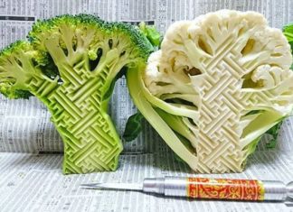 The ancient art of Mukimono: Carved Fruits and Vegetables