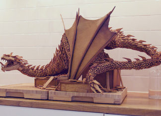 Gingerbread sculptures by Caroline Eriksson