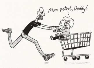 Artist Adorably Illustrates His Partner And Their Daughter