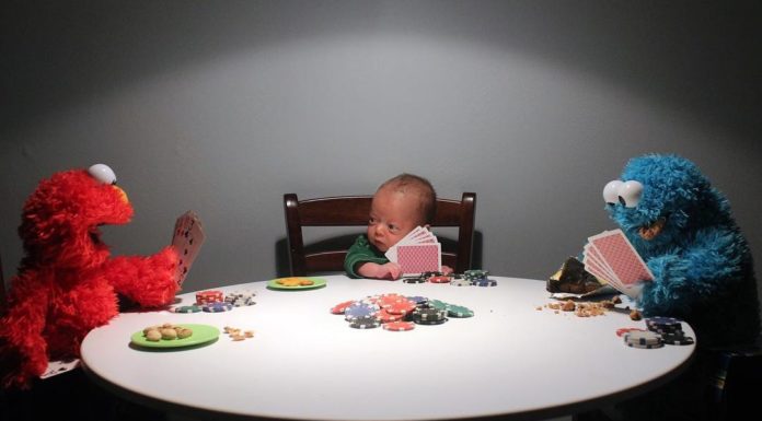 Newborn Boy Does “Adult Things” in Hilarious Photos