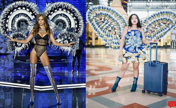 Thai Model Makes Costumes Out of Food