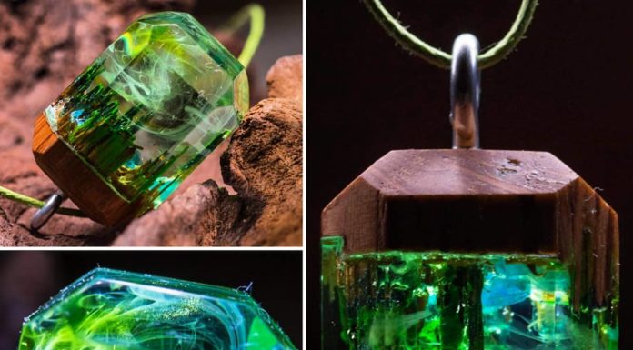 Brother and Sister Make Stunning Handcrafted Wood and Resin Jewelry