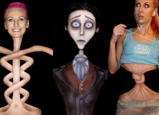 The Amazing Makeup Optical Illusion of Kika