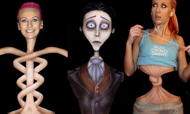 The Amazing Makeup Optical Illusion of Kika
