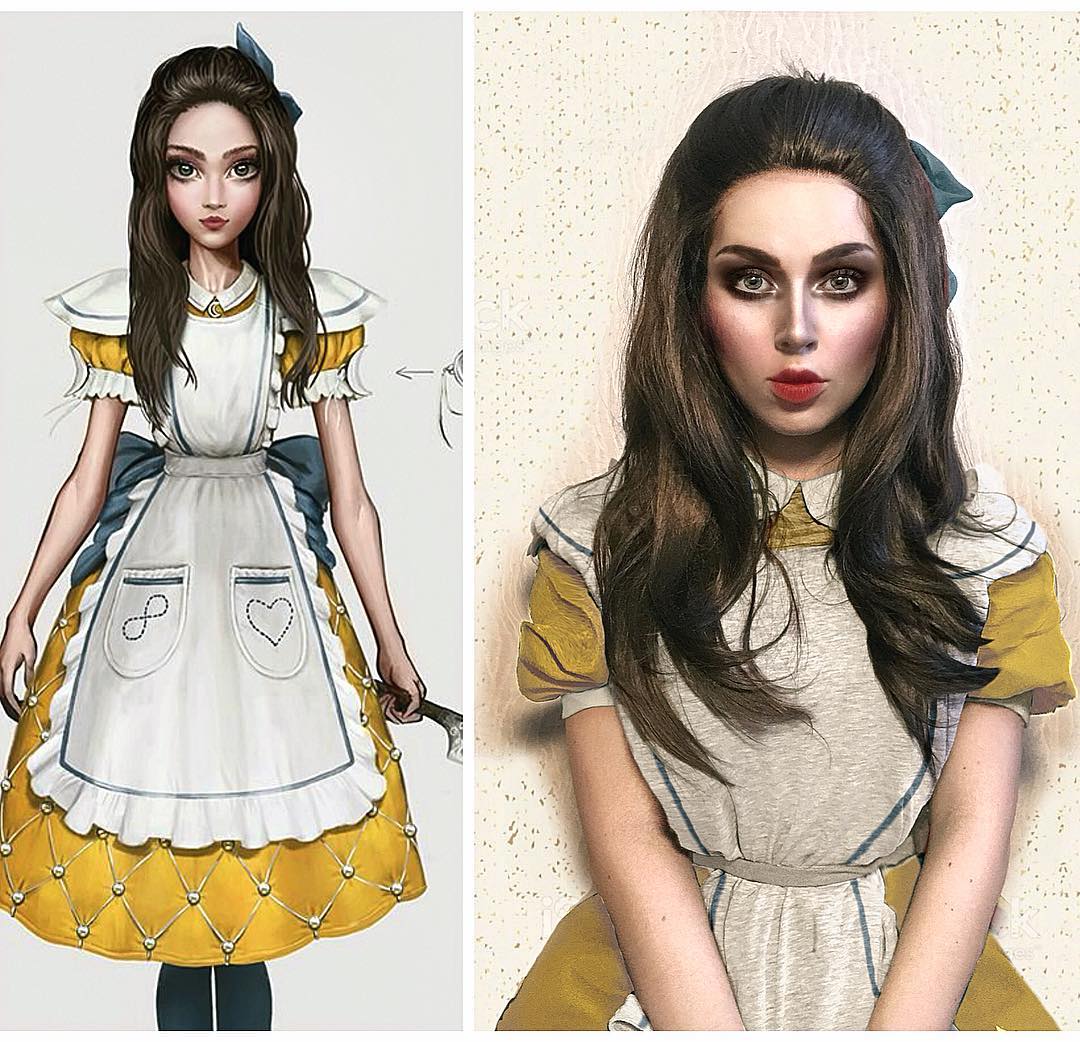 Необычные персонажи. Юлия Гудкова косплеер. Alice alysum. Alice Asylum. Юлия Гудкова косплей.