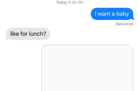 The ‘I Want A Baby’ Challenge Has the Most Hilarious Responses