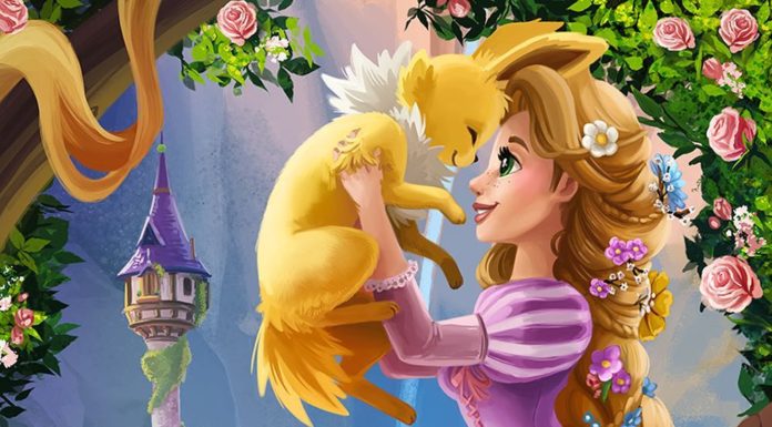 Digital Artist Accompanies Disney Princesses With Their Eevee Companions