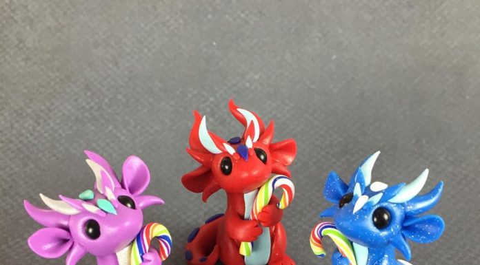 Artist Makes Adorable Figurines of Dragons and Fantastical Beasts
