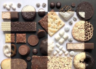 Man Organizes Food and Other Objects into Satisfying Patterns