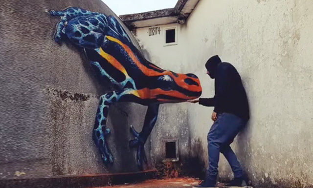 The Anamorphoses of the Street Artist Odeith