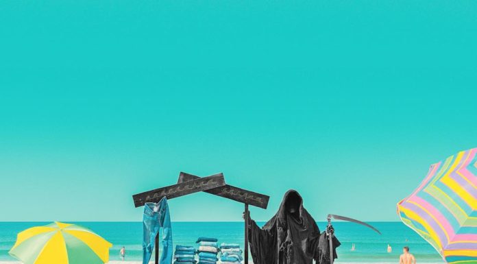 “The Swim Reaper” Patrols The Beaches of New Zealand