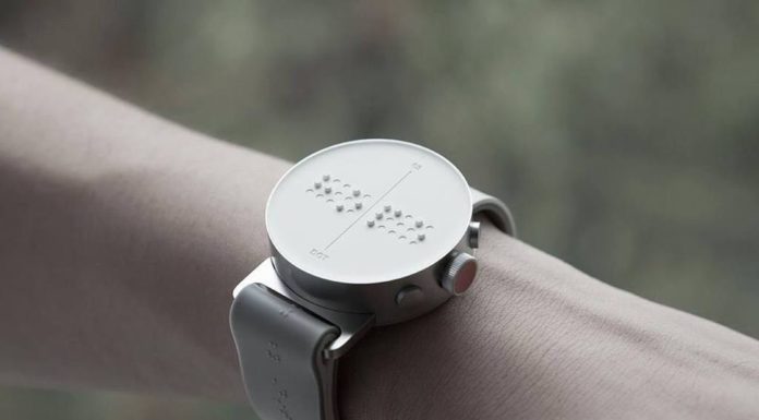 The Dot Watch – The First Tactile Braille Watch