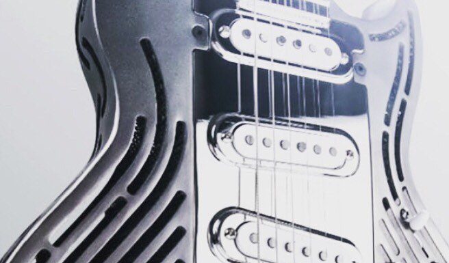 Check Out This Unbreakable 3D Printed Metal Guitar