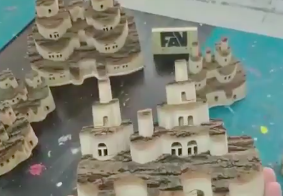 Artist Makes Foldable Castles With Wood