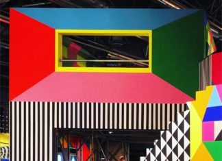 Artist Adds a Blast of Color into Her Gray Surroundings