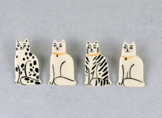 These Clay Cats Are Just Purrrfect
