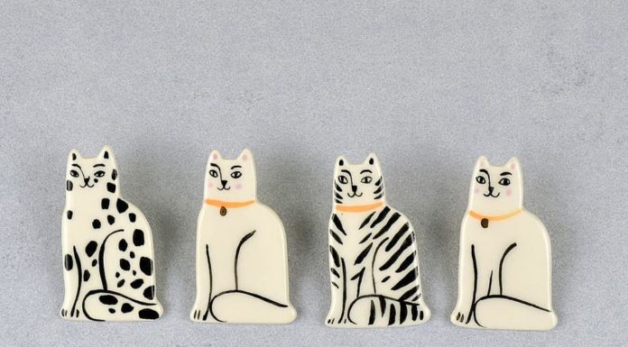 These Clay Cats Are Just Purrrfect