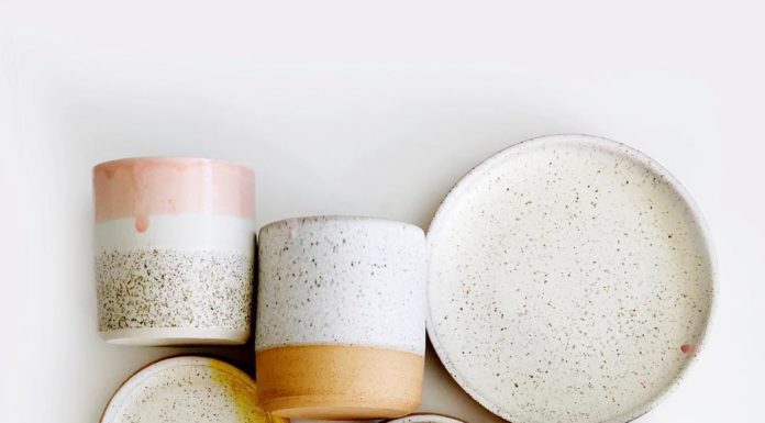 Carrie Lau Makes Minimalistic but Bright Ceramic Art