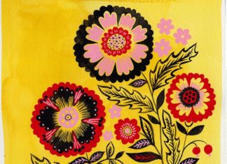 Easter Eggs and Other Folk-Inspired Art by Dinara Mirtalipova