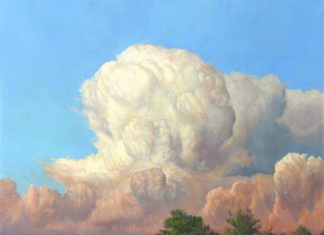 Artist Paints Hyperrealistic Texas Skies and Landscapes