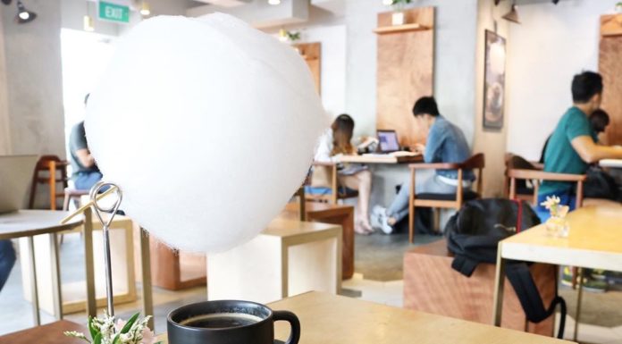 This Coffee Shop Serves Your Coffee with a Cloud Dripping Sugar Rain