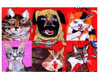 81-Year-Old Grandma Creates Embroidery Worthy of Modern Art Galleries