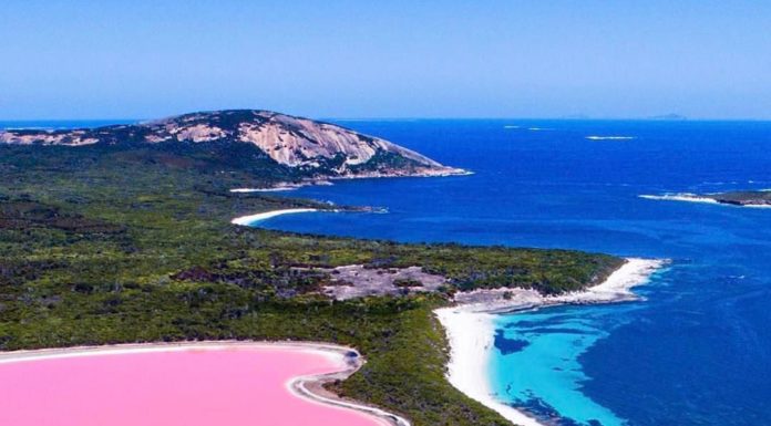 The Most Breath-Taking Pink Lake In The World