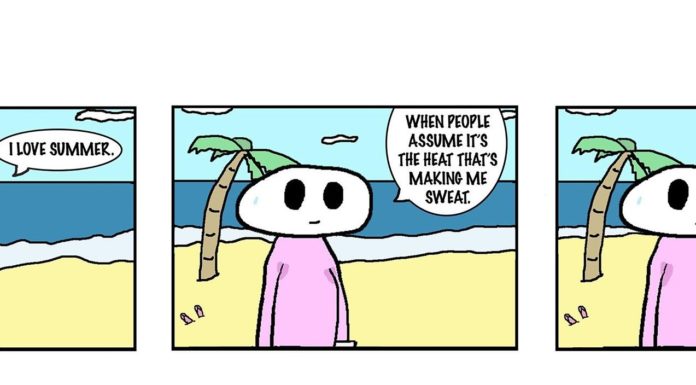 Australian Comedian Makes Comics About Life And Anxiety