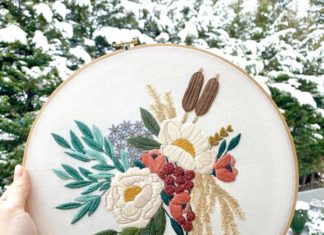 These Delicate Embroideries Were Inspired by Nature