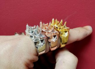 Artist Creates City Inspired Rings