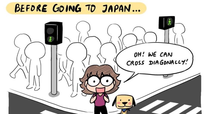 This Artist Illustrates The Difference Between Japan And Other Countries