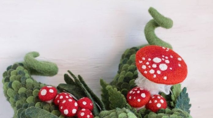 Artist Makes Beautiful Needle Felted Fairy Creatures