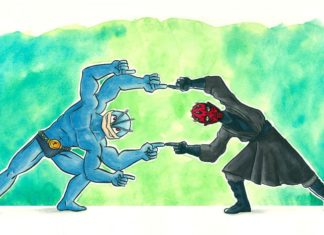 Artist Fuses Together Famous Cartoon Characters Linda Bouderbala