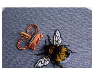 Embroider Creates Beautiful Artwork Inspired By Nature